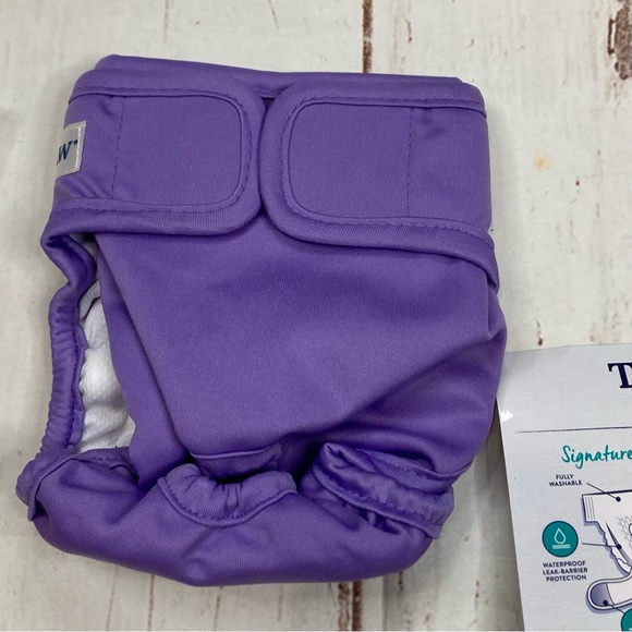Top Paw Washable Diaper 1PK Purple Sz Small - Picture 8 of 10